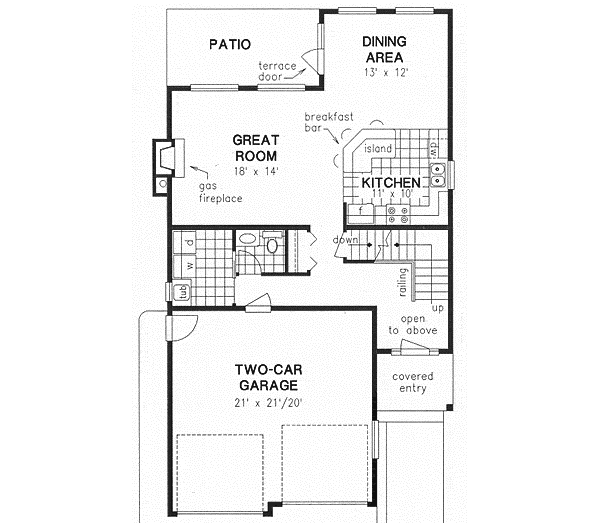 Main Floor Plan: 40-390