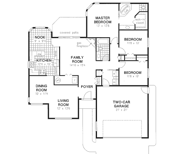 Main Floor Plan: 40-392