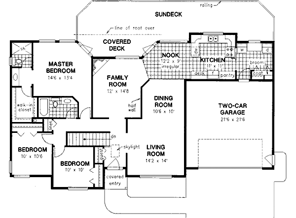 Main Floor Plan: 40-393