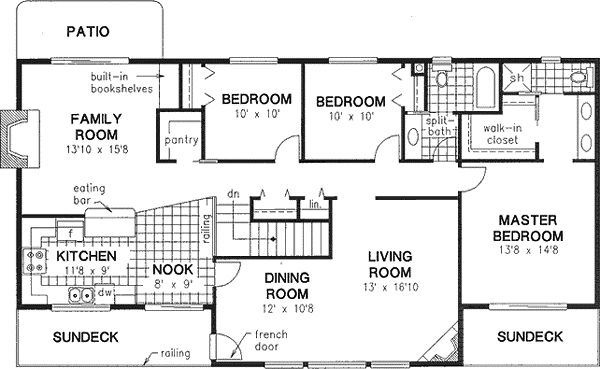 Main Floor Plan: 40-396