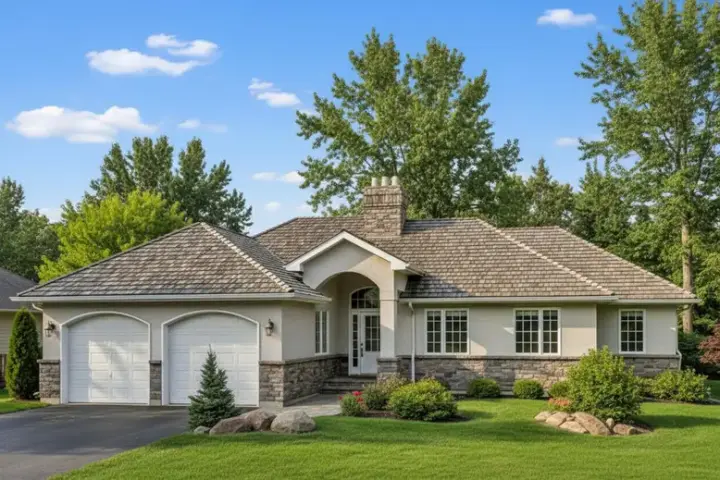 Traditional house plans 40-401 - front exterior, 1,731 sq ft, 3 bed, 2 bath house plans | Monster House Plans