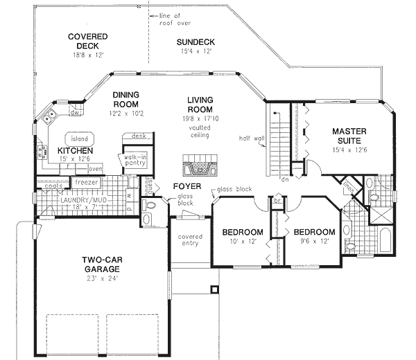 Main Floor Plan: 40-401