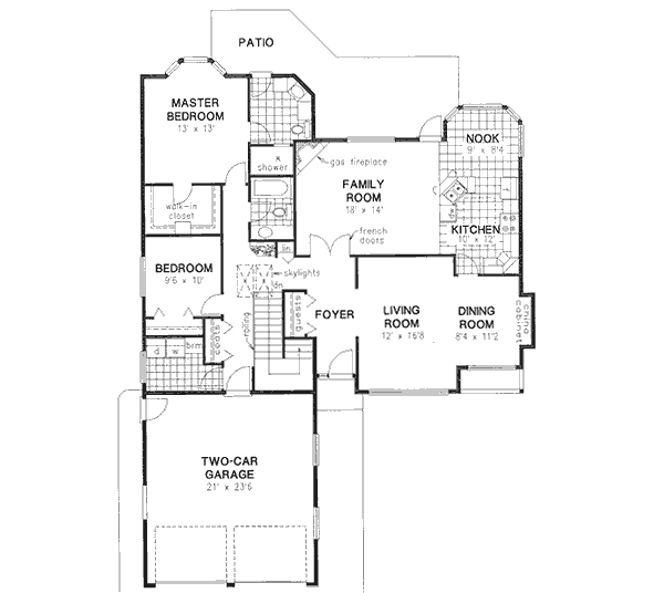 Main Floor Plan: 40-402