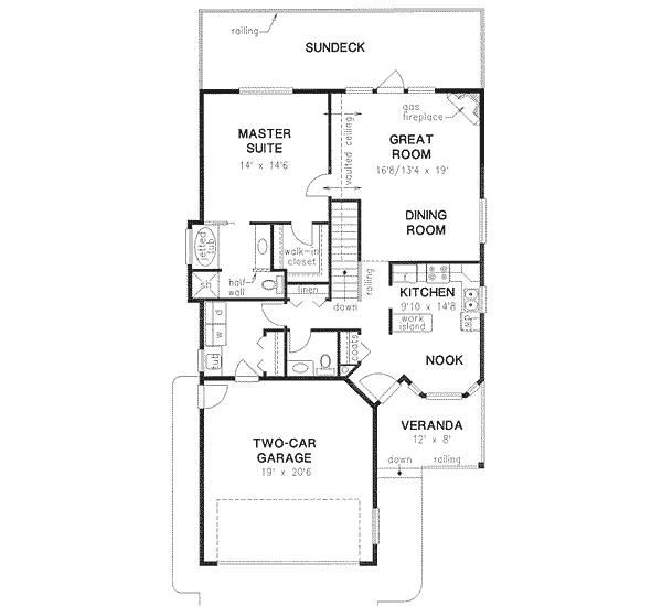 Main Floor Plan: 40-403