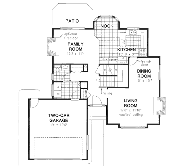 Main Floor Plan: 40-404