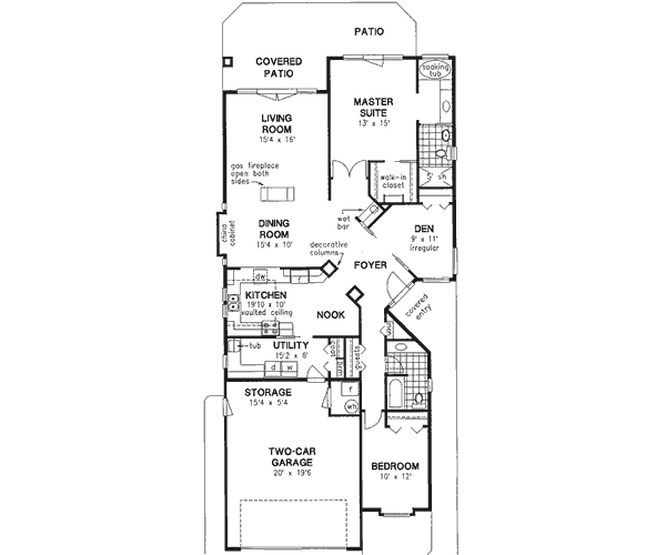 Main Floor Plan: 40-405