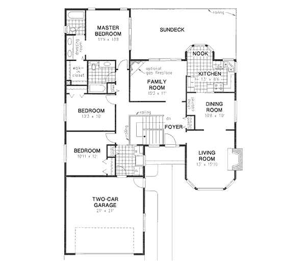 Main Floor Plan: 40-409