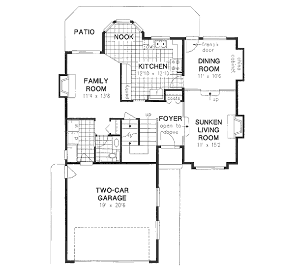 Main Floor Plan: 40-414