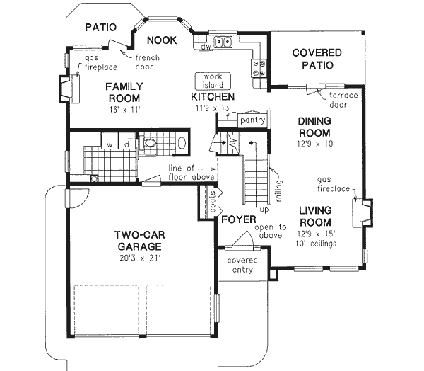 Main Floor Plan: 40-418