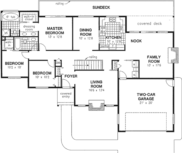 Main Floor Plan: 40-430