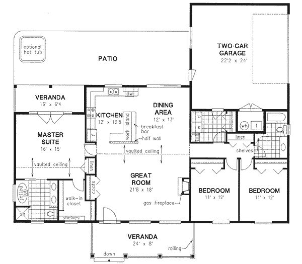 Main Floor Plan: 40-432
