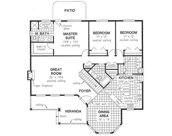 Main Floor Plan: 40-434