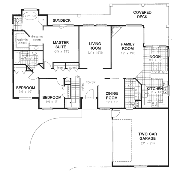 Main Floor Plan: 40-439