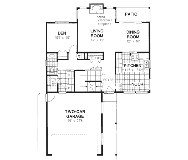 Main Floor Plan: 40-441