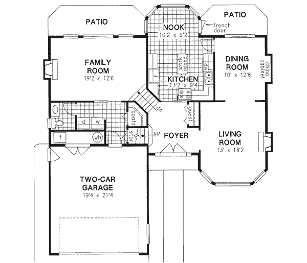 Main Floor Plan: 40-442