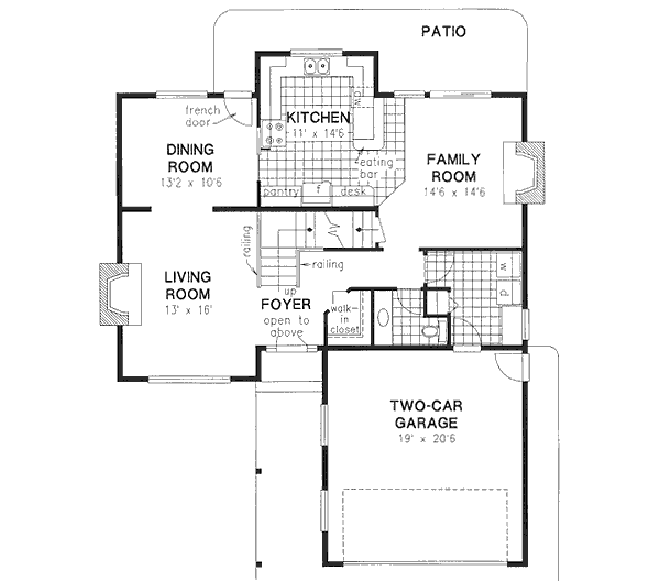 Main Floor Plan: 40-443