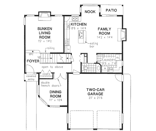 Main Floor Plan: 40-444