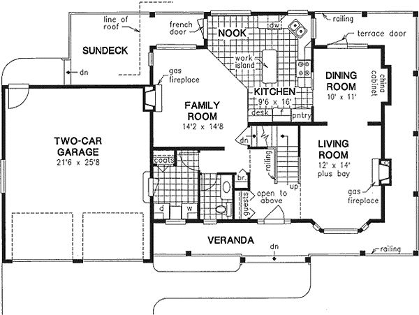Main Floor Plan: 40-447