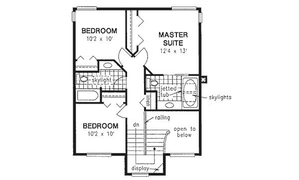 Upper/Second Floor Plan: 40-449