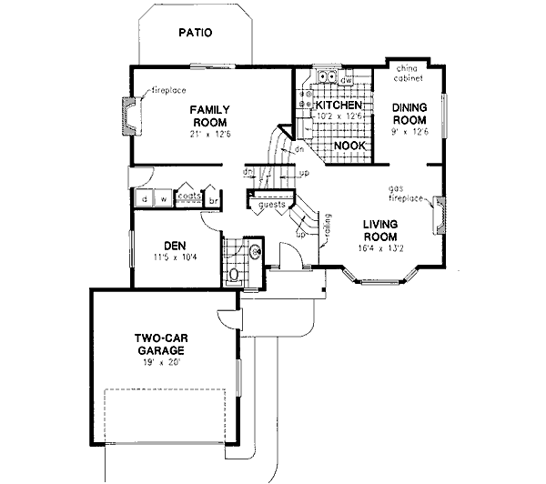 Main Floor Plan: 40-451