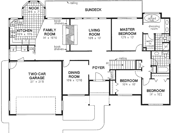 Main Floor Plan: 40-453