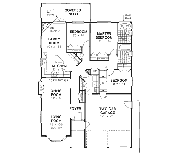 Main Floor Plan: 40-454