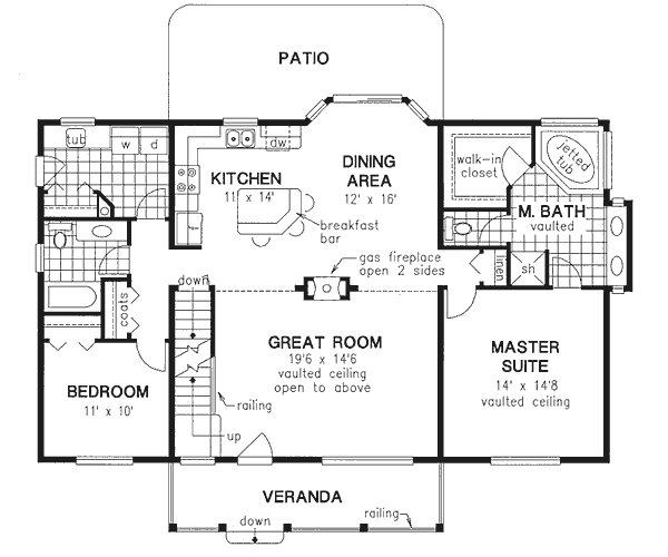 Main Floor Plan: 40-459