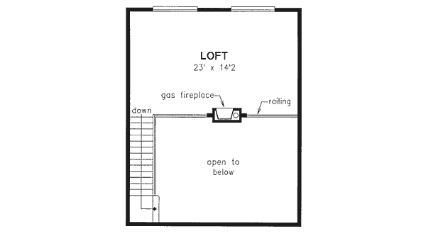 Upper/Second Floor Plan:40-459