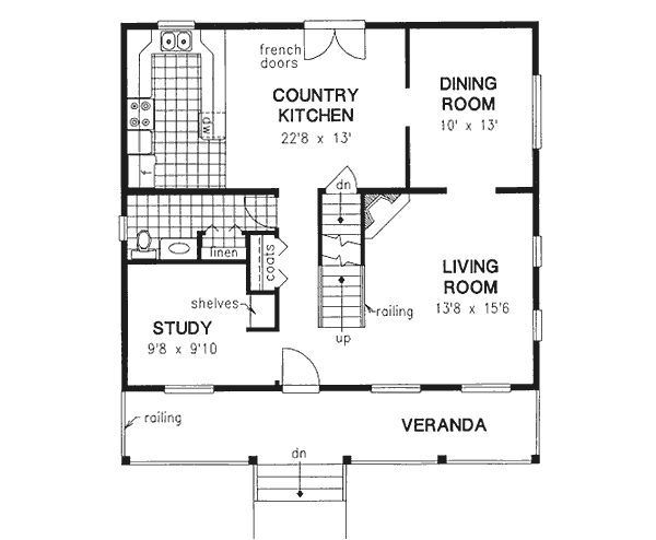 Main Floor Plan: 40-461