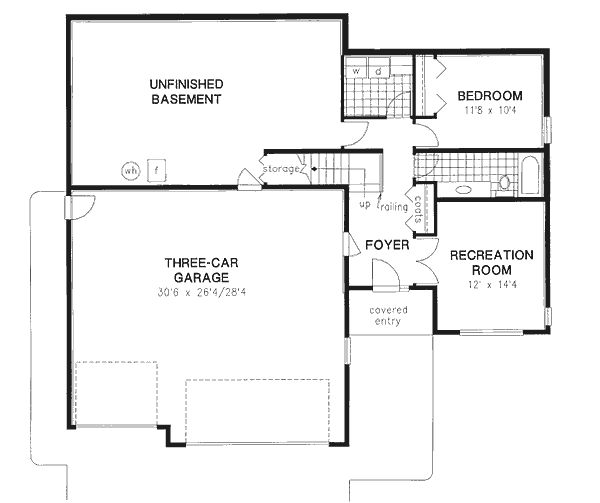 Lower Floor Plan: 40-462
