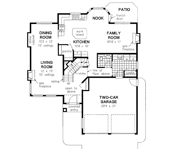 Main Floor Plan: 40-466