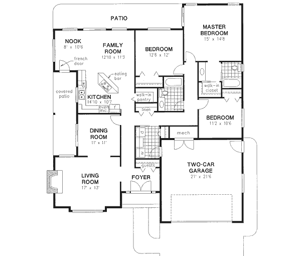 Main Floor Plan: 40-470