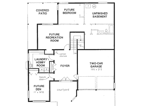 Main Floor Plan: 40-472
