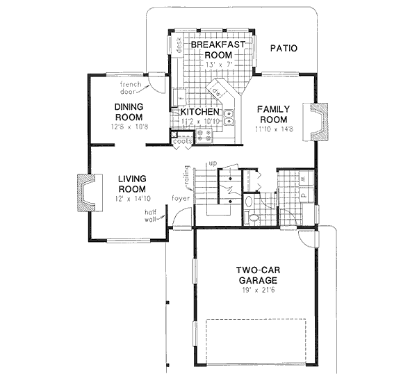 Main Floor Plan: 40-475