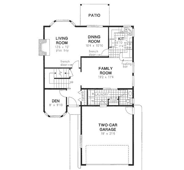 Main Floor Plan: 40-476
