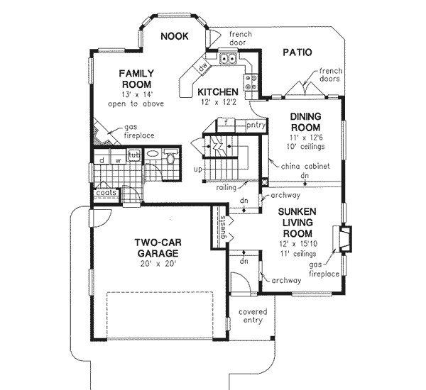 Main Floor Plan: 40-477