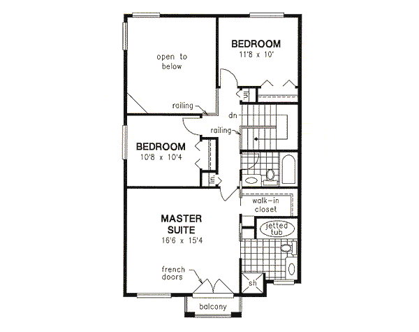 Upper/Second Floor Plan: 40-477