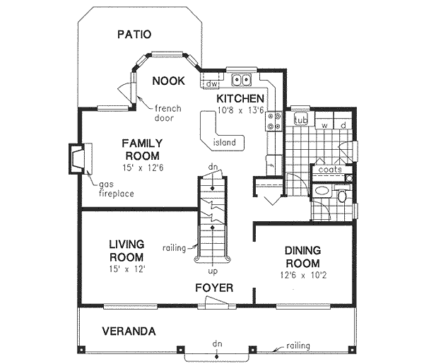 Main Floor Plan: 40-480