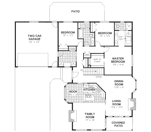Main Floor Plan: 40-483