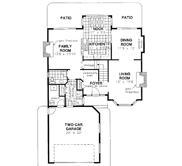 Main Floor Plan: 40-485