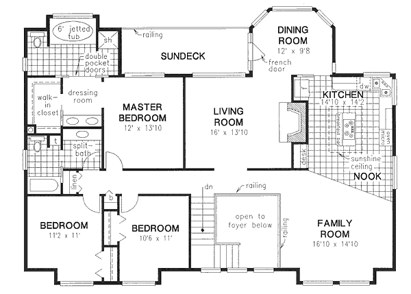 Upper/Second Floor Plan: 40-489