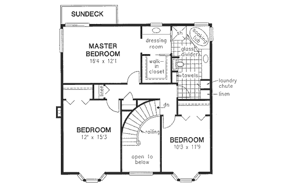 Upper/Second Floor Plan: 40-490