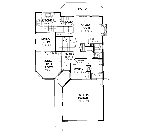 Main Floor Plan: 40-491