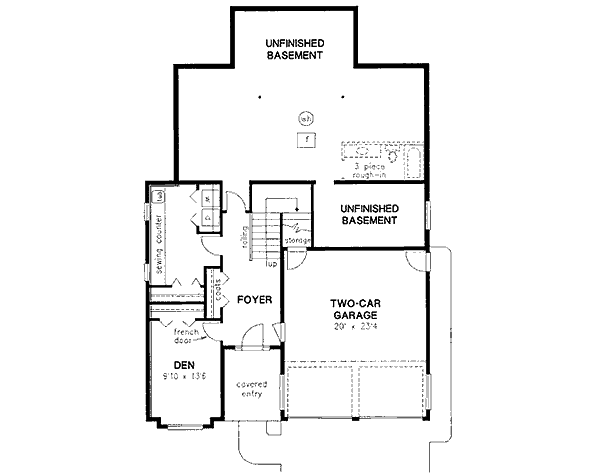 Lower Floor Plan:40-492