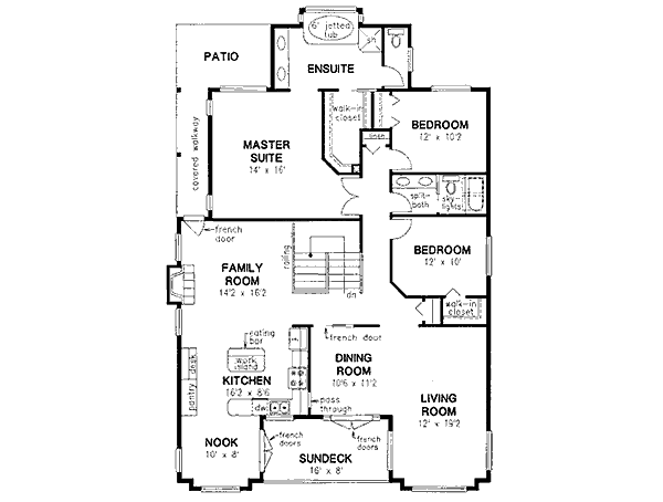 Main Floor Plan: 40-492