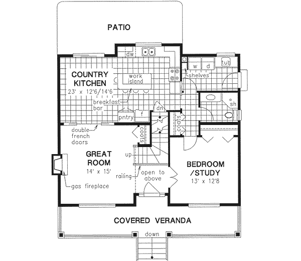 Main Floor Plan: 40-493