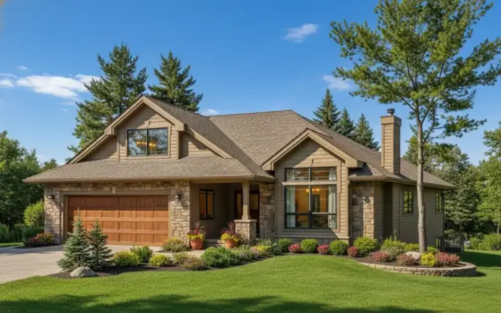 Traditional house plans 40-494 - front exterior, 1,985 sq ft, 3 bed, 2 bath house plans | Monster House Plans