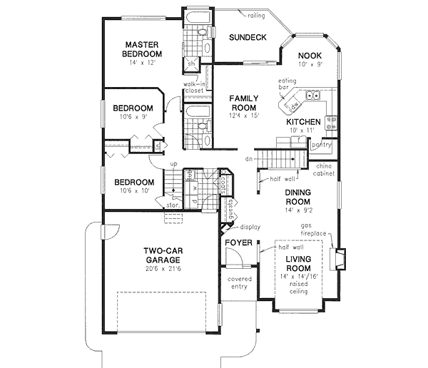 Main Floor Plan: 40-494