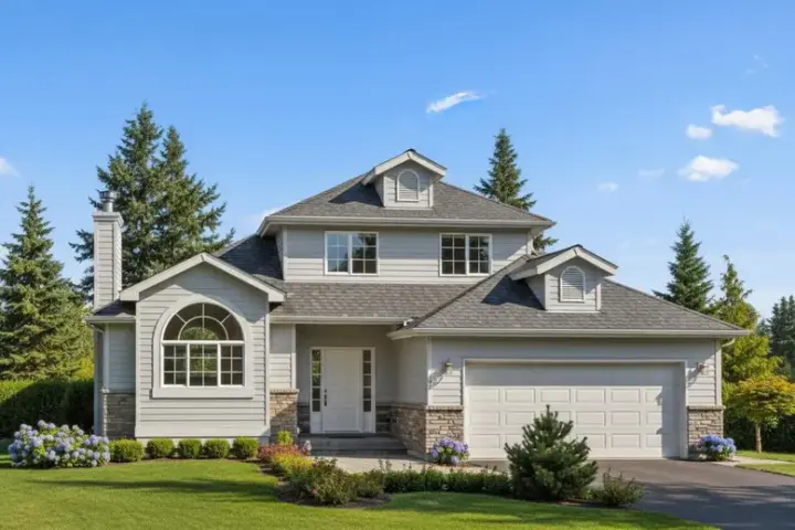 Traditional house plans 40-495 - front exterior, 2,000 sq ft, 4 bed, 2 bath house plans | Monster House Plans