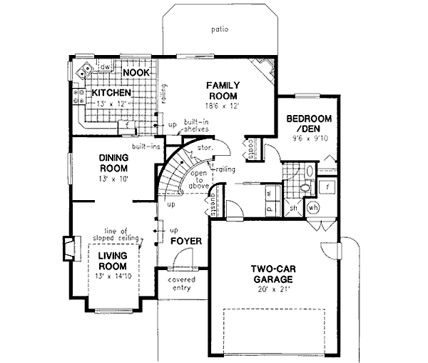 Main Floor Plan: 40-495